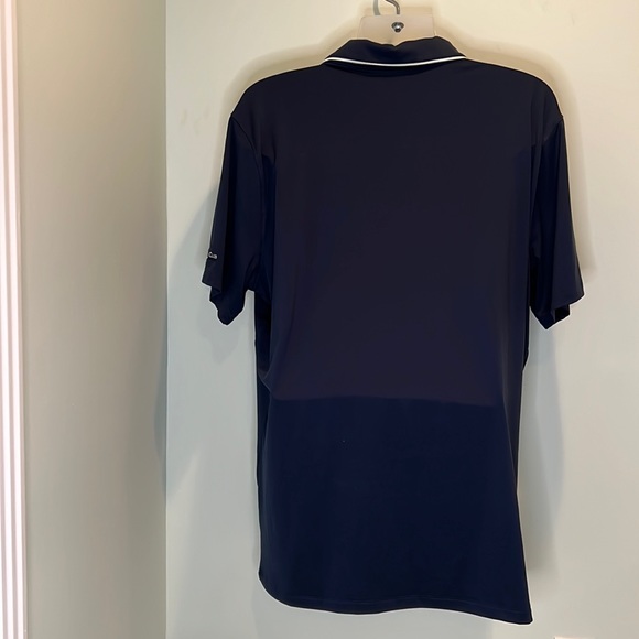 NWT Nike Golf Standard Fit Navy Blue Mens Short Polo Shirt Size XL - Picture 5 of 13